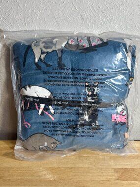 Vera Bradley Fleece Throw Blanket in Cat's Meow NWT 50" x 80"